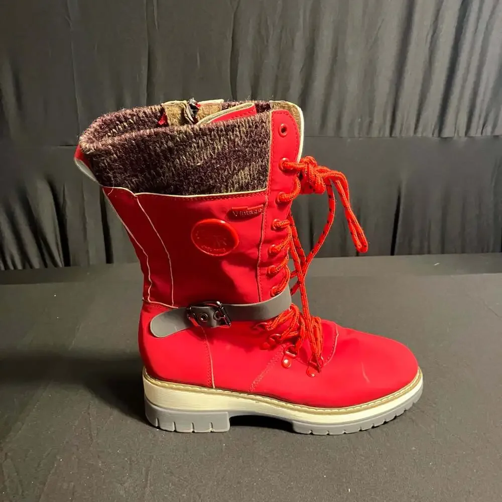 Vintage red winter